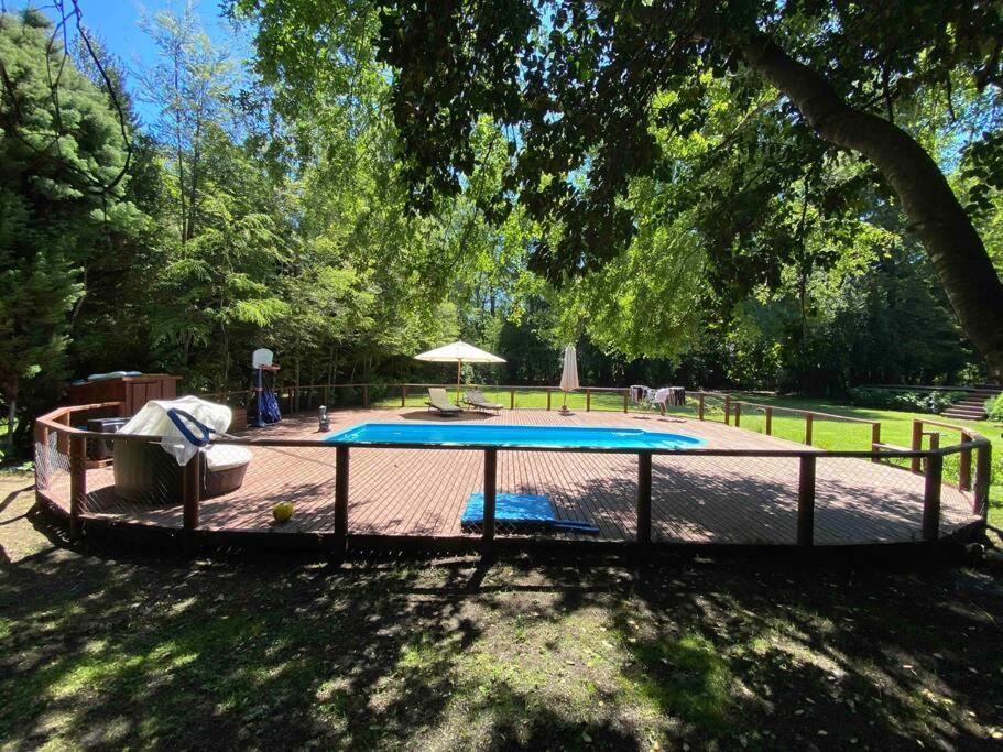 Acogedora Cabana Al Borde Del Rio Claro Villa Pucón Esterno foto